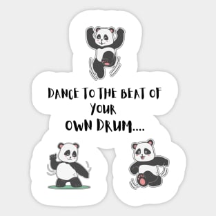 Happy panda Sticker